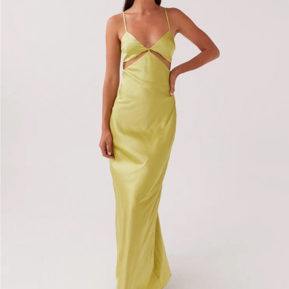 Peppermayo Yellow Maxi Dress